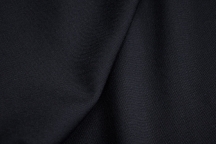 Итальянская костюмная шерсть тёмно-синяя мелкофактурная G27-07