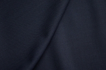 Итальянская тонкая костюмно-плательная шерсть синяя