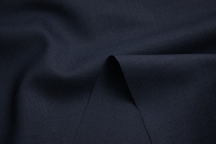 Итальянская тонкая костюмно-плательная шерсть синяя