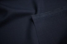 Итальянская тонкая костюмно-плательная шерсть синяя