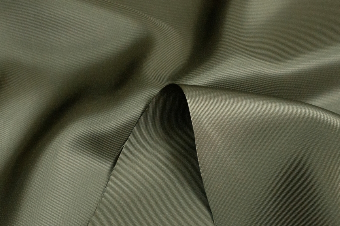 Вискозная подкладочная ткань хаки