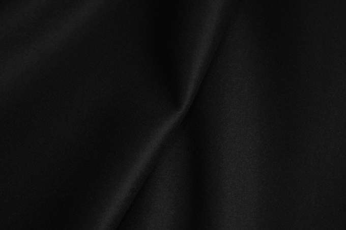 Итальянская пальтовая шерсть черный с отливом