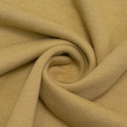 Трикотаж футер 3-х нитка петельный Горчица Трикотаж футер 3-х нитка петельный Горчица