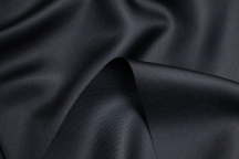 Натуральный шёлк-твил темно-синий