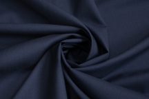 Итальянская тонкая "холодная" плательно-блузочная шерсть синий