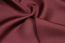Натуральный шёлк-твил бордовый