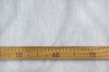 Lightweight Linen white, blue stripe