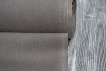 Decorative linen 150 cm ash brown