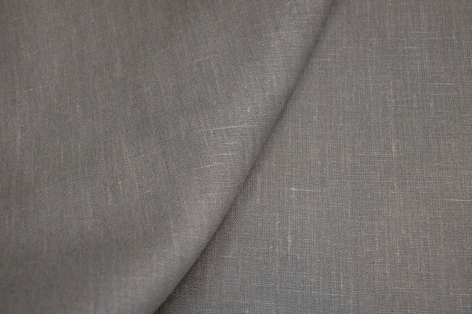 Decorative linen 150 cm ash brown