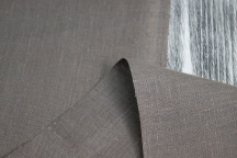Decorative linen 150 cm ash brown
