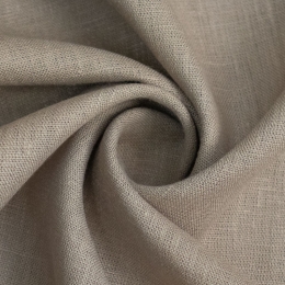 Heavy Weight Linen Fabric brown coffee
