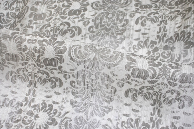 Linen Curtain Fabric 14С211