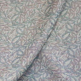 Costume jacquard linen with cotton