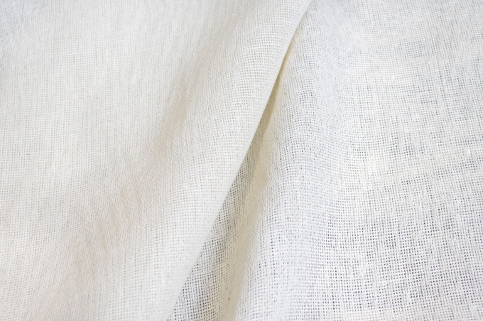 Drapery, Plaid Linen Fabric 17С183