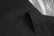 Light Weight Linen Stone Washed black