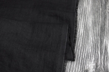 Light Weight Linen Stone Washed black