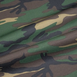 Fabric for workwear and outdoor furniture camouflage GRETA