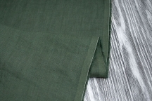 Medium Weight Linen Stone Washed emerald green