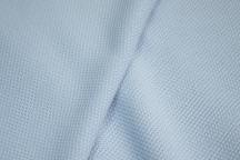 GUCCI Итальянский плотный хлопковый фактурный трикотаж голубой