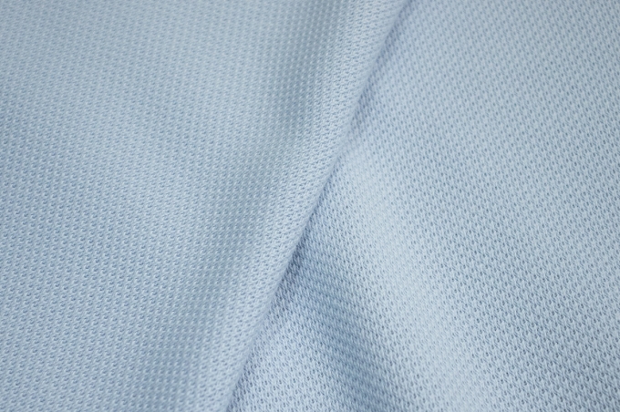 GUCCI Итальянский плотный хлопковый фактурный трикотаж голубой