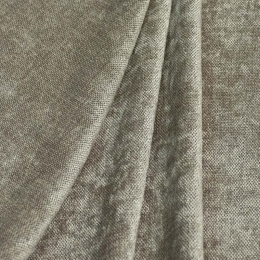 Портьерная ткань 300см LINEN SHENIL V41 серо-коричневый