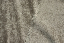 300cm LINEN SHENIL V41 grey-brown drapery fabric