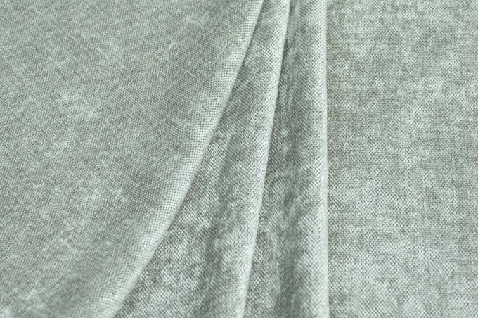 Портьерная ткань 300см LINEN SHENIL V33 ментоловый
