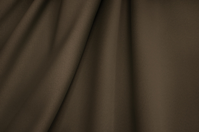 Dimout 300cm brown MiraLife V1-2A drapery fabric with moulding