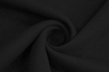 Knitted fouter 3 thread with fleece Black 40-02