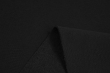 Knitted fouter 3 thread with fleece Black 40-02
