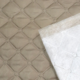 Quilted fabric VID-5 cocoa