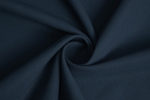 Итальянская костюмная вискоза с хлопком тёмно-синяя Итальянская костюмная вискоза с хлопком тёмно-синяя