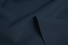 Итальянская костюмная вискоза с хлопком тёмно-синяя Итальянская костюмная вискоза с хлопком тёмно-синяя