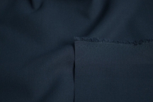 Итальянская костюмная вискоза с хлопком тёмно-синяя Итальянская костюмная вискоза с хлопком тёмно-синяя