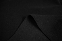 Итальянская пальтовая шерсть чёрная