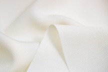 Итальянская костюмная холодная шерсть молочно-сливочная Hugo Boss