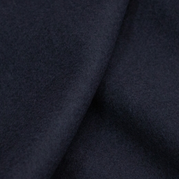 Max Mara Итальянская пальтовая шерсть темно-синий