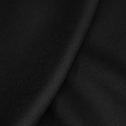 Max Mara Итальянская пальтовая ткань с ангорской шерстью с отливом чёрный
