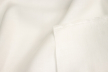 Итальянская тонкая плательная шерсть молочный