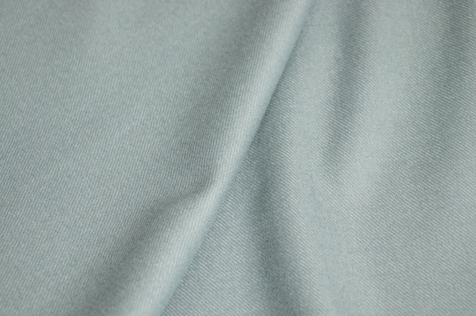 Italian suit wool-flannel pale blue