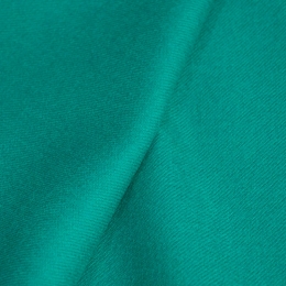 Italian suit wool-flannel turquoise green