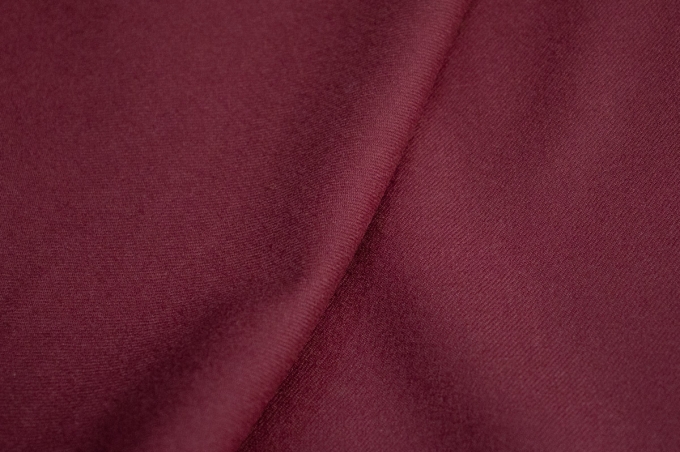 Italian suit wool-flannel burgundy