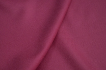 Итальянская костюмная шерсть-фланель темная фуксия