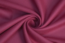 Итальянская костюмная шерсть-фланель темная фуксия