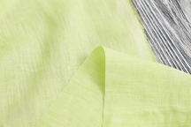 Lightweight Linen white, blue stripe
