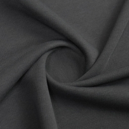 Knitted fabric fouter 3 thread loop graphite