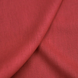 Drapery Tablecloths Heavyweight Linen classic red