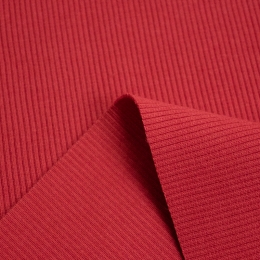 Cashcord knitted fabric Red Scarlet 11-02