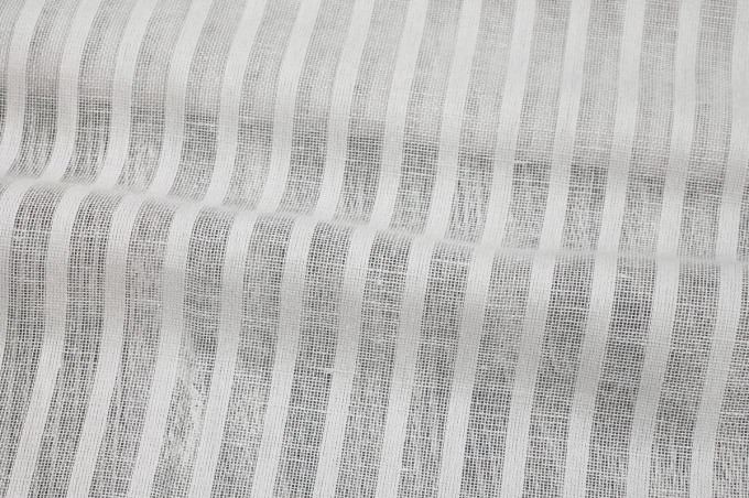 Linen tulle linen with cotton light grey