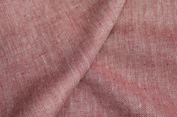 Decorative decorative linen 150cm red-burgundy